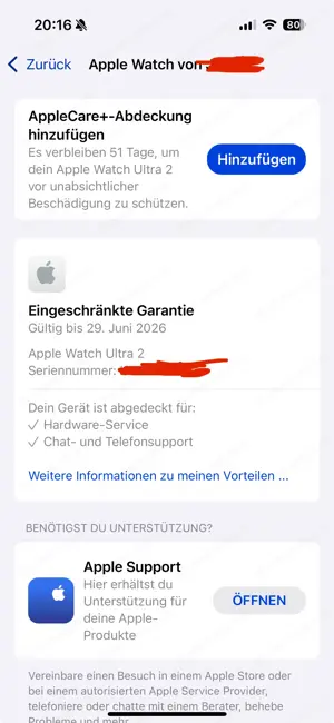 Apple Watch Ultra 2 neu 