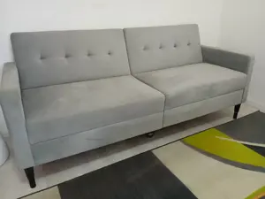 Wohnzimmer-Couch 3-Sitzer mit Bettfunktion - neuwertig !  anstatt Neupreis 799,-  nur Euro  200,-