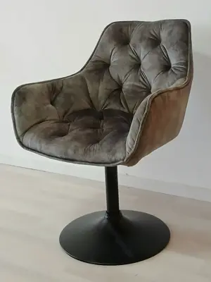 Zimmersessel elegant mit Drehfunktion  NEUWERTIG - anstatt Neupreis 299,-  nur  Euro 80,-