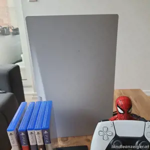Ps5 Disc + Controller, 5Spiele