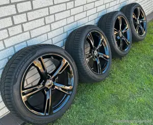 Audi A8 S8 A6 S6 Winterräder 5-Arm-Ramus, schwarz 20 Zoll