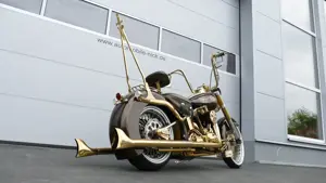 Harley Davidson - Einzelstück - Sonderumbau - FXSTD - Custombike Bild 2