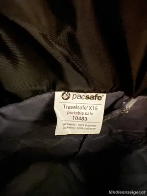    Travelsafe X15   Mobiler Reisesafe für maximale Sicherheit unterwegs Bild 2