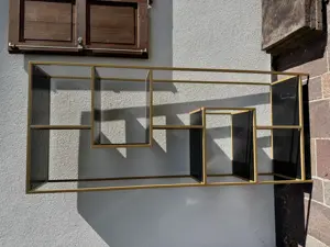 Regal Schwarz Gold Bild 3