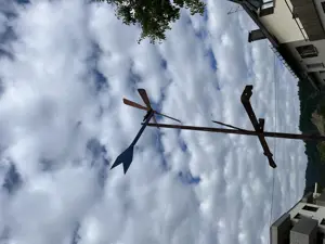 Windrad aus Metall Bild 3