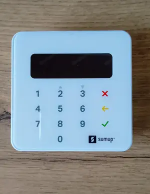 SumUp Air Smart-Card-Lesegerät Indoor  Outdoor Bluetooth Weiß - Kartenzahlungen annehmen