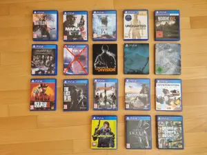  PS4 Spiele   einzeln oder im Bundle zu verkaufen