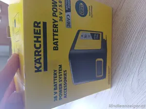 Kärcher mit Akku neuwertig 
