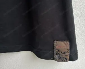 Schwarzes Damen T Shirt von Diesel  Bild 3