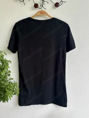 Schwarzes Damen T Shirt von Diesel  Bild 4