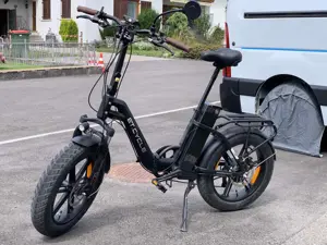 E-Bike Modell ET.CYCLE F720, 20" schwarz, 48V 15Ah 720 Wh