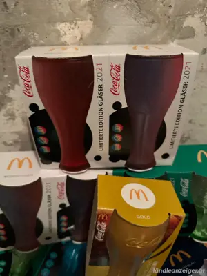 Mc Donalds Coca Cola Glässer 138 Stk. Bild 2