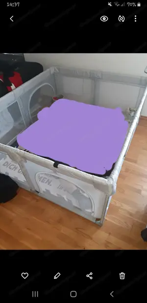 Sehr großer Laufstall