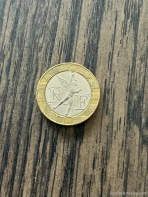 10 Francs Umlaufmünze Frankreich 1991 Bild 2