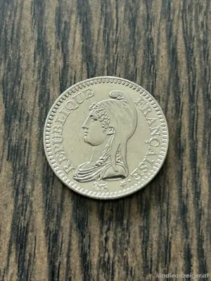 1 Franc Umlaufmünze Frankreich 1992 Bild 2