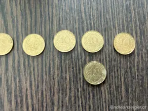 10 Centimes Umlaufmünzen Frankreich, 11 Stück Bild 2