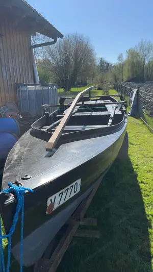 Holzboot Gondel Boot Bild 2