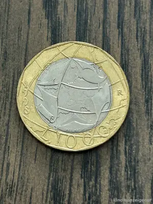 1000 Lire Umlaufmünze Italien 1998-R Bild 2