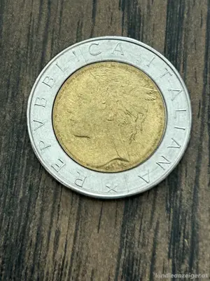 500 Lire Umlaufmünze Italien 1982-R Bild 2