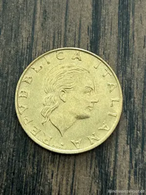 200 Lire Umlaufmünze Italien 1993-R Bild 2