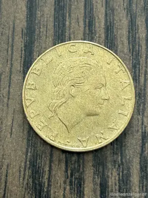 200 Lire Umlaufmünze Italien 1994-R Bild 2