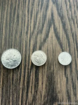 50 Lire Umlaufmünzen Italien, 3 Stück Bild 2
