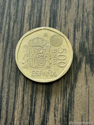 500 Pesetas Umlaufmünze Spanien 1997-M