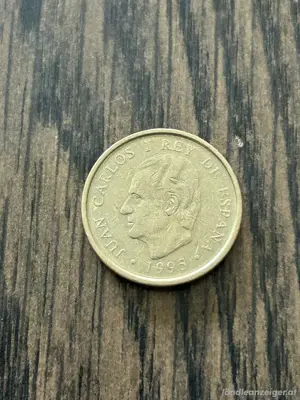 100 Pesetas Umlaufmünze Spanien 1995-M Bild 2