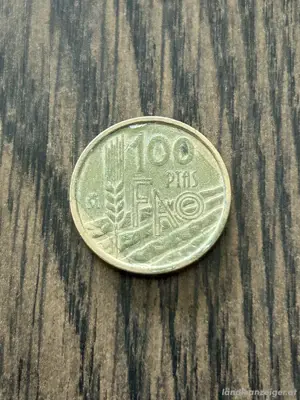 100 Pesetas Umlaufmünze Spanien 1995-M
