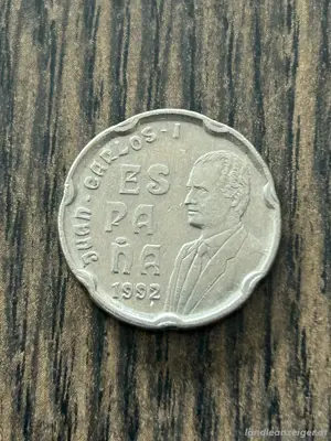 50 Pesetas Umlaufmünze Spanien 1992-M Bild 2