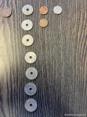 Umlaufmünzen Dänemark, 16 Stück Bild 4