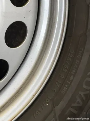 Mercedes Vito Stahlfelgen mit Sommerreifen Bild 6