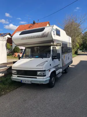 Wohnmobil Peugeot J5 Hymer 2.5D WoMo HU-06.2025 H-Kennzeichen, Gasprüfung Bild 2
