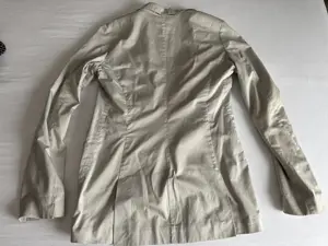 Leichter Blazer aus Baumwolle, hellgrau, Größe 36 Bild 2