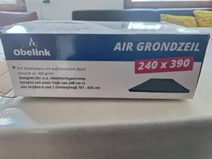 PVC Bodenplane mit aufblasbarem Rand ca.300gr m2 Bild 2