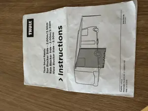 TULE Seitenteile für WOMO oder Wohnwagen Bild 3