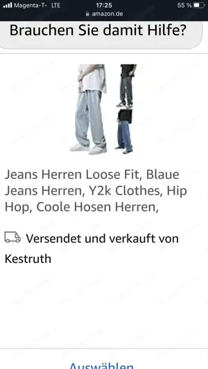 Baggy Jeans zu verkaufen 