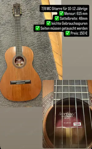 Martinez Gitarre