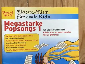 Noten: Megastarke Popsongs für Sopran-Blockflöte Bild 3