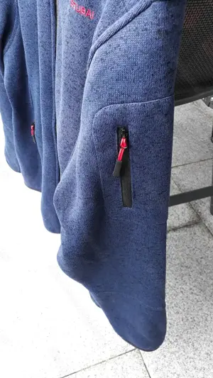 NEUE Herren-Strick-Fleecejacke der Marke Stubai,  marinefarben, Gr. 48 Bild 4