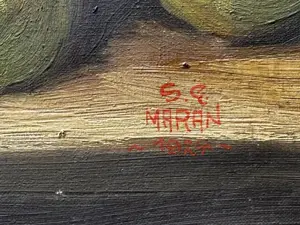 Gemälde Stillleben "Obstteller" Bild 2