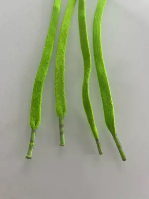 Schuhbänder grün 110 cm Bild 3