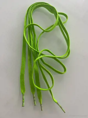 Schuhbänder grün 110 cm Bild 2