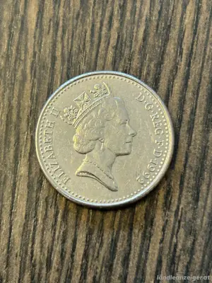 Großbritannien Umlaufmünze 10 Pence 1992 Bild 2