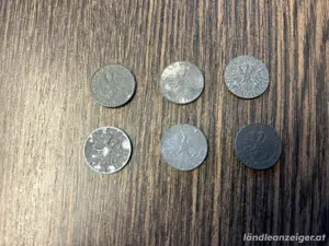 Österreich Umlaufmünzen 5 Groschen, 6 Stück Bild 2