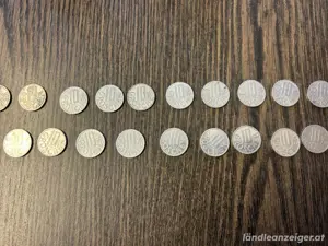 Österreich Umlaufmünzen 10 Groschen, 44 Stück  Bild 2