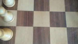 Schachbrett Unikat handgefertigt Bild 4
