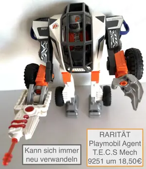 Playmobil stark reduziert! Konditorin Hafenkran Agent T E C S  Bild 5