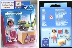 Playmobil stark reduziert! Konditorin Hafenkran Agent T E C S  Bild 8