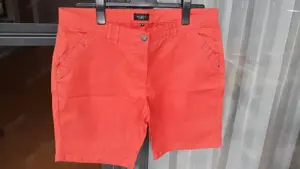 2 Damen-Shorts, GANZ NEU bzw. 1x getragen, Größe 48, reine Baumwolle